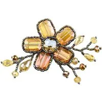 COLLEZIONE ALESSANDRO Brosche Blumenranke, in Blumenform