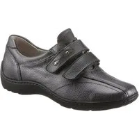 Waldläufer HENNI Klettschuh Slipper, Komfortschuh, Bequemschuh mit Klettverschlüsse, H-Weite