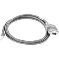 RS-232 Kabel CBA-R01-S07PBR, gerade schwarz, 2,1 Meter