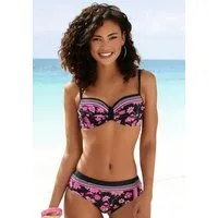 LASCANA Bügel-Bikini-Top Bohemian, mit platzierten Streifen