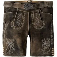 Stockerpoint Trachtenlederhose Lee Herren (1-tlg) Trachtenlederhose, Trachtenhose, Bayerische Lederhose, Oktoberfest
