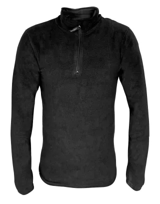 Wärmehalter - Mens 1/4 Zip Thermal Microfleece Long Sleeve Top