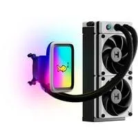 Q60 THICC 240mm AIO, Wasserkühlung schwarz/weiß
