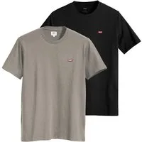 Levi's® T-Shirt Herren T-Shirt 2er Pack Baumwolle (Packung, 2er Pack)