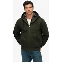 Superdry Parka CANVAS SURPLUS HOODED JKT mit Baumwolle als Obermaterial, Relaxed Fit