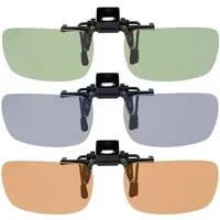 BEZLIT Eyewear Sonnenbrille Clip On Brillen Aufsatz für Damen Herren 30598 (Spar-Set, 1-St) im eleganten Look