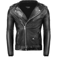 PAULGOS Lederjacke Herren Biker Jacke Motorradjacke Motorrad 100% Echtleder