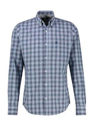 LERROS - BUTTON DOWN classic navy - Gr. - XXL