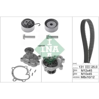 INA Zahnriemensatz + Wasserpumpe Chevrolet Opel 530033830 1,7
