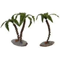Alfred Kolbe Krippen-Zubehör Weihnachtsdeko (Set, 2tlg), Palmen-Set