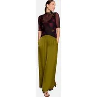 Zero Kurzarmshirt Damen mit Muster (1-tlg) Material