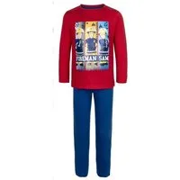 Feuerwehrmann Sam Schlafanzug Pyjama Feuerwehrmann Sam