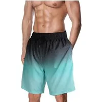 TANTOMI Badeshorts Herren Badehose Atmungsaktive und Schnelltrocknend Badeshorts Schwimmshorts Herren Stylish Schwimmhose mit Meshfutter