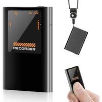 SpionProfi 16GB Mini Voice Recorder Diktiergerät Spion Ton Aufnahmegerät Auto Digitales Aufnahmegerät (Mini Ton Aufnahmegerät mit Geräuscherkennung Spy Wanze Spion)