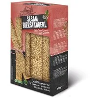 NAWARRA Knabberei, Jausenschmaus Bierstangerl Sesam knusprig und aromatisch 100g