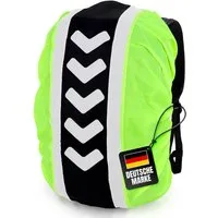 FLEXEO Rucksack-Regenschutz mit Reflexstreifen 40-55 Liter (1-St), Reflektorüberzug für Rucksäcke, wasserabweisende Regenschutzhülle