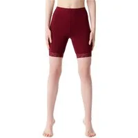 Bellivalini Leggings Damen Shorts aus Viskose BLV50-216 (1-tlg) mit Spitze