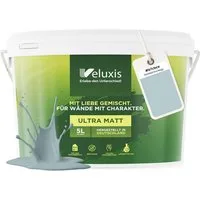 Veluxis Wandfarbe Veluxis® Wandfarbe Universal, Deckkraft-Klasse 1, Streifenfrei, tropfarm & VOC-frei