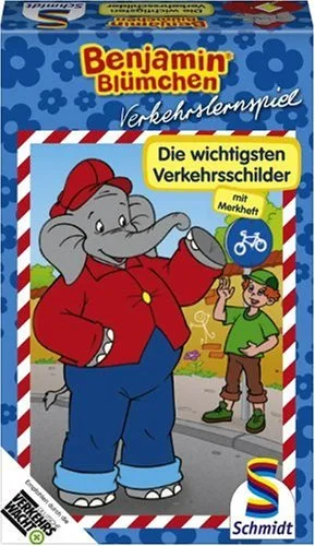 Schmidt Spiele 51054 - Benjamin Blümchen: Die wichtigsten Verkehrsschilder
