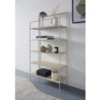 LeGer Home by Lena Gercke Mehrzweckregal Alimo, minimalistisches Design, Metallgestell, 4 Ablageflächen, Breite 80 cm