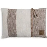 Knit Factory Dekokissen Knit Factory Roxx Kissen Beige/Marron - 60x40