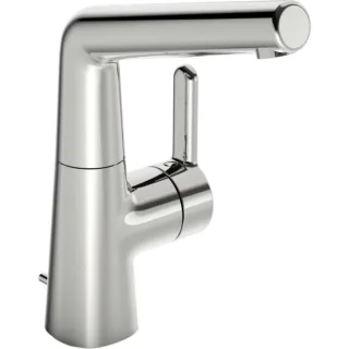 Hansa Hansadesigno Waschtischarmatur 51032283 mit Ablaufgarnitur, Ausladung 151 mm, chrom