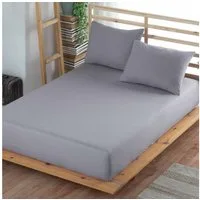 Nordic Schiller Spannbettlaken Spannbettlaken-Set aus 100 % Baumwolle, Ranforce-Stoff, Unifarben, Hypoallergen