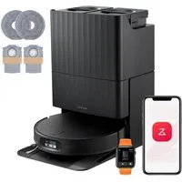 Roborock Saugroboter mit Wischfunktion Qrevo Edge 2, Dual Anti-Tangle System, 25.000 Pa
