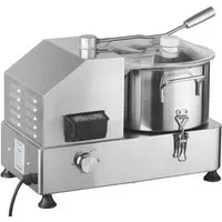 GastroHero Gemüsehacker Cutter 6 Liter leistungsstark Edelstahl Kutter Schneiden Zerkleinern, 1800 W