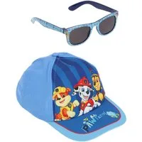 PAW PATROL Baseball Cap Paw Patrol Cap mit Sonnenbrille Set Kinder UV Schutz