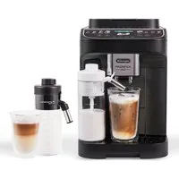 De'Longhi Kaffeevollautomat MAGNIFICA DUO ECAM330.80.BXB - 20 Rezepte, heißer & kalter Milchschaum, Cold Brew Funktion, 2,4" TFT-Display, 2 Milchkaraffen (Heiß & Kalt)