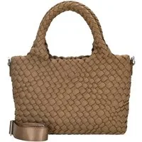 Les Visionnaires Handtasche Elia Petite Neoweave - Henkeltasche 30 cm (sand)