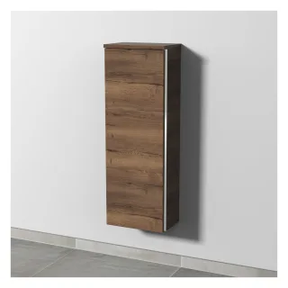 Sanipa 3way Mittelschrank mit 1 Tür, Eiche-Tabak, BR16650 BR16650