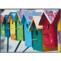 Andiamo Fußmatte Modern, rechteckig, Höhe: 6,5 mm, Schmutzfangmatte, bedruckt, diverse Motive, In- und Outdoor geeignet