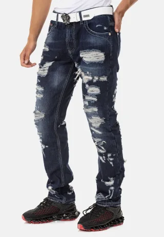 Cipo & Baxx 5-Pocket-Jeans "Jeans" Jeans im Destroyed Look