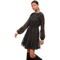 LIPSY Minikleid Lipsy Etui-Minikleid, Ausbrennermuster, Kurzgröße (1-tlg)