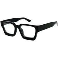 salazar.plus Sonnenbrille Dick Rechteckig Premium Unisex Klotzig Damen Herren Brille Klotzige rechteckige Sonnenbrille UV400 Cat.1-3 leicht & stylisch