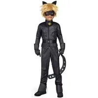 Viving Costumes Kostüm Offizielles Cat Noir-Kinderkostüm Miraculous-Lizenzkostüm schwarz