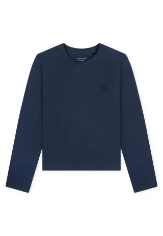 SCHIESSER - Langarmshirt admiral - Gr. - 40