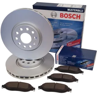 Bosch Bremsscheiben + Bremsbel?ge hinten Audi A6 A7