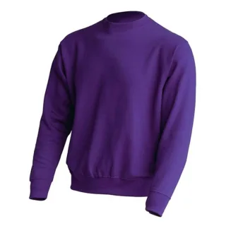 JHK - Sweatshirt Rundhalsausschnitt für Herren/Damen Unisex (Violett)