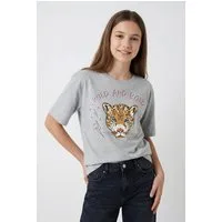 Name It T-Shirt NKFBENNA SS NREG TOP BOX PB
