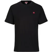 KENZO T-Shirt Boke Flower Herren Logo-Stickerei Rundhals Regular Fit