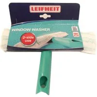 Leifheit Fensterreiniger Leifheit 51163 Fenstereinwascher Window Washer mit 2-Faser Wischbezug