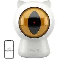 Petoneer Tier-Intelligenzspielzeug Petoneer Smart Dot Intelligentes Laser Katzenspielzeug, 100% Kunststoff