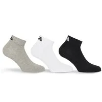 Fila Kurzsocken UNISEX INVISIBLE PLAIN SOCKS (3-Paar) mit Logostickerei