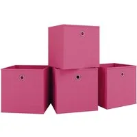 VCM Faltbox 4er Set Faltbox Klappbox Aufbewahrungsbox Boxas (Spar-Set, 4 St., 4)