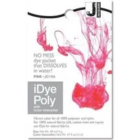 Jacquard Textilfarbe iDye Poly, Färbemittel für synthetische Gewebe, 14g Päckchen inkl. Farbverstärker