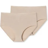 Schiesser Midislip Modal Essentials (2er Pack) Glanzgarn-Details, weicher Bund, Basic