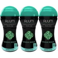 RUUM Wäscheparfüm Textilien-Parfüm Perlen Für Die Waschmaschine 210g (Spar-Set, 3-St), Für Langanhaltende Frische